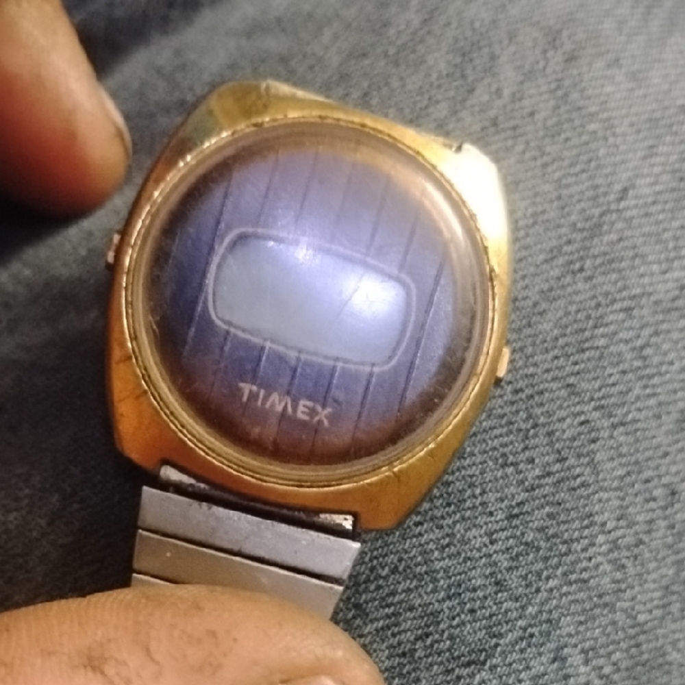 Timex Gold and Silver Smartwatch